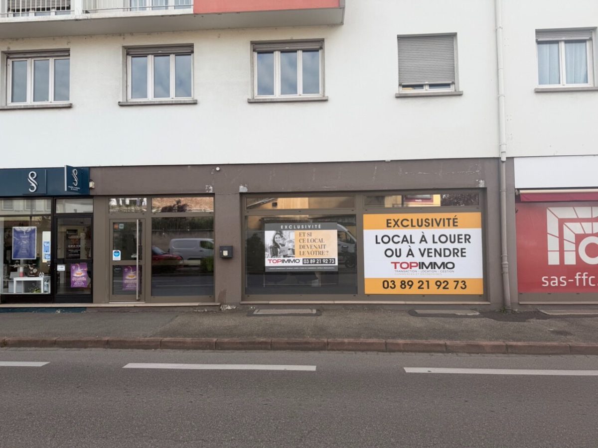 Local à louer Avenue d&rsquo;Alsace à Colmar