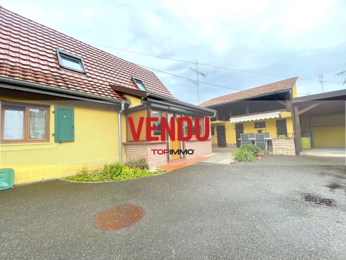 Maison de charme – 3 pièces -Obersaasheim