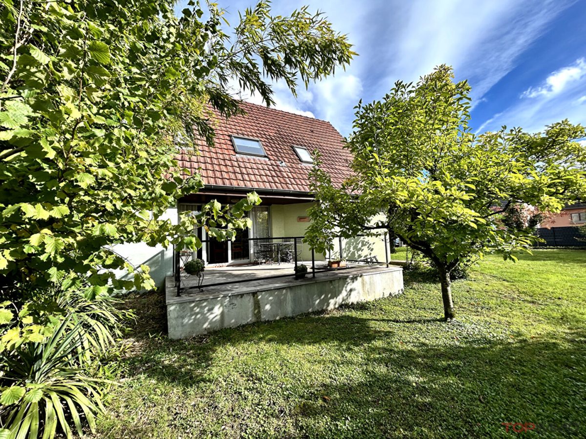 MAISON  D&rsquo;HABITATION 130 M2 –Grand terrain de 24,53 ARES-