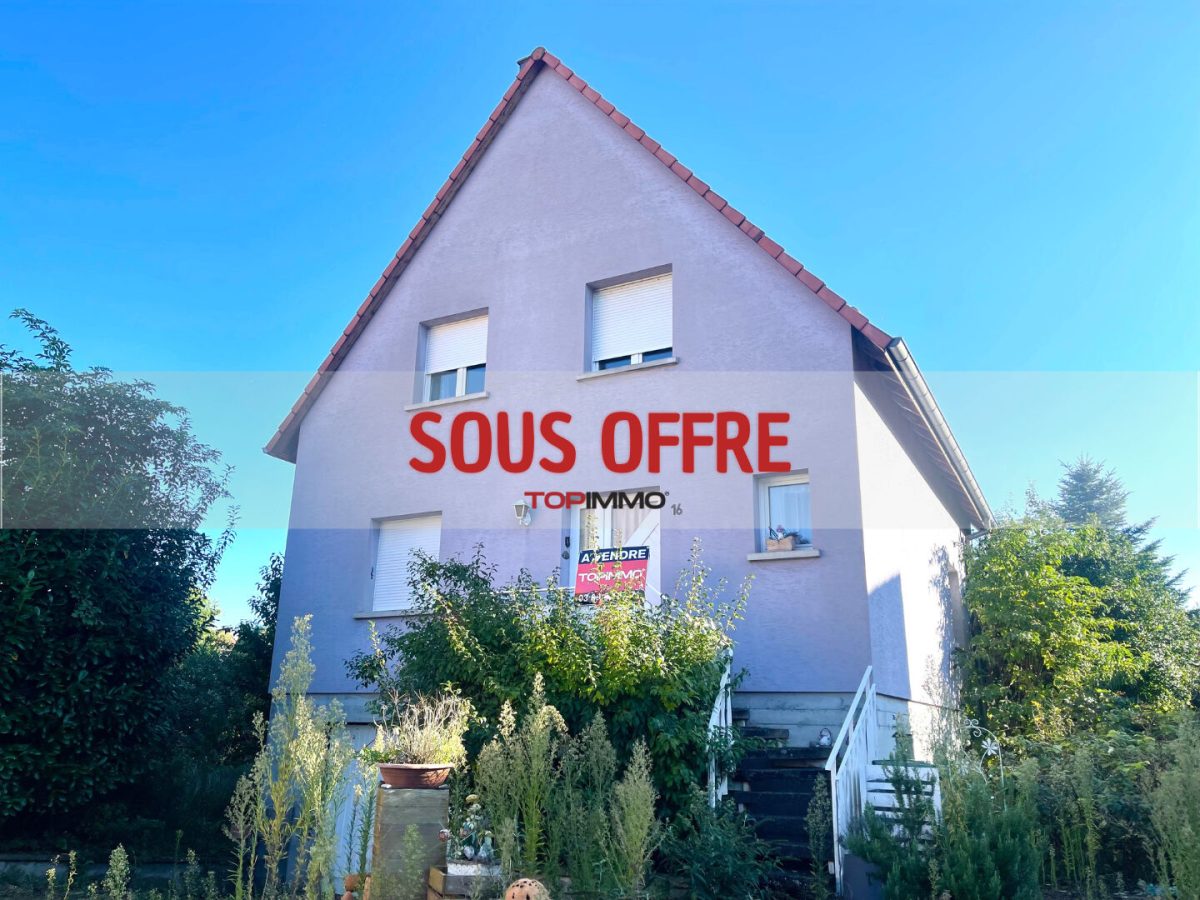 Opportunité unique – Maison individuelle à Algolsheim