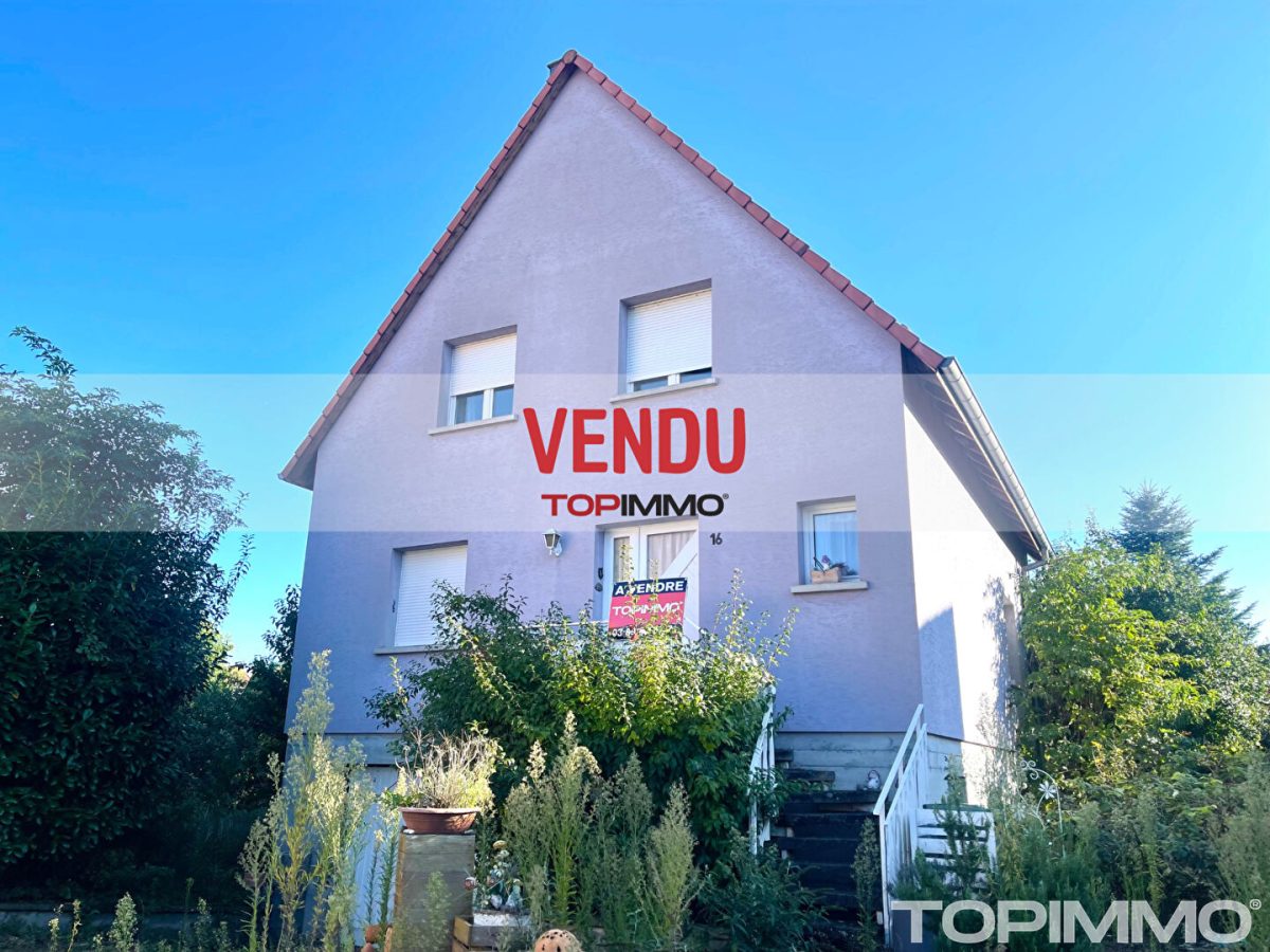 Opportunité unique – Maison individuelle à Algolsheim