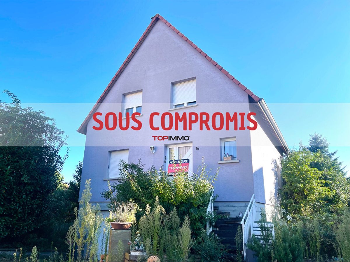 Opportunité unique – Maison individuelle à Algolsheim