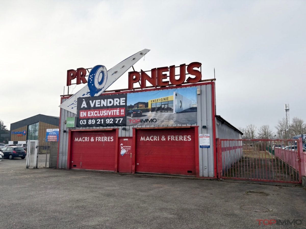 Local commercial Rixheim 220m2 sur 13 ares 73