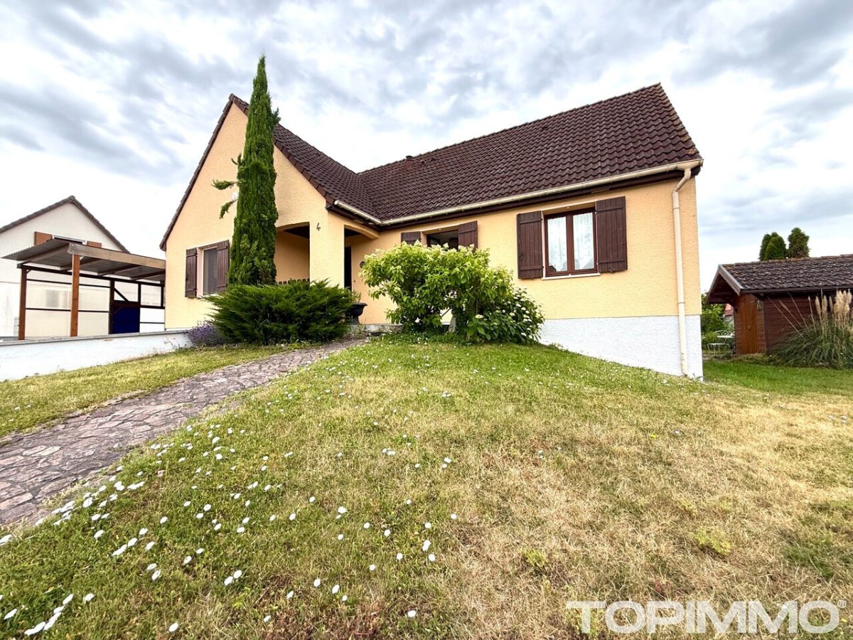Maison type plain-pied – 4 pièces – Biesheim