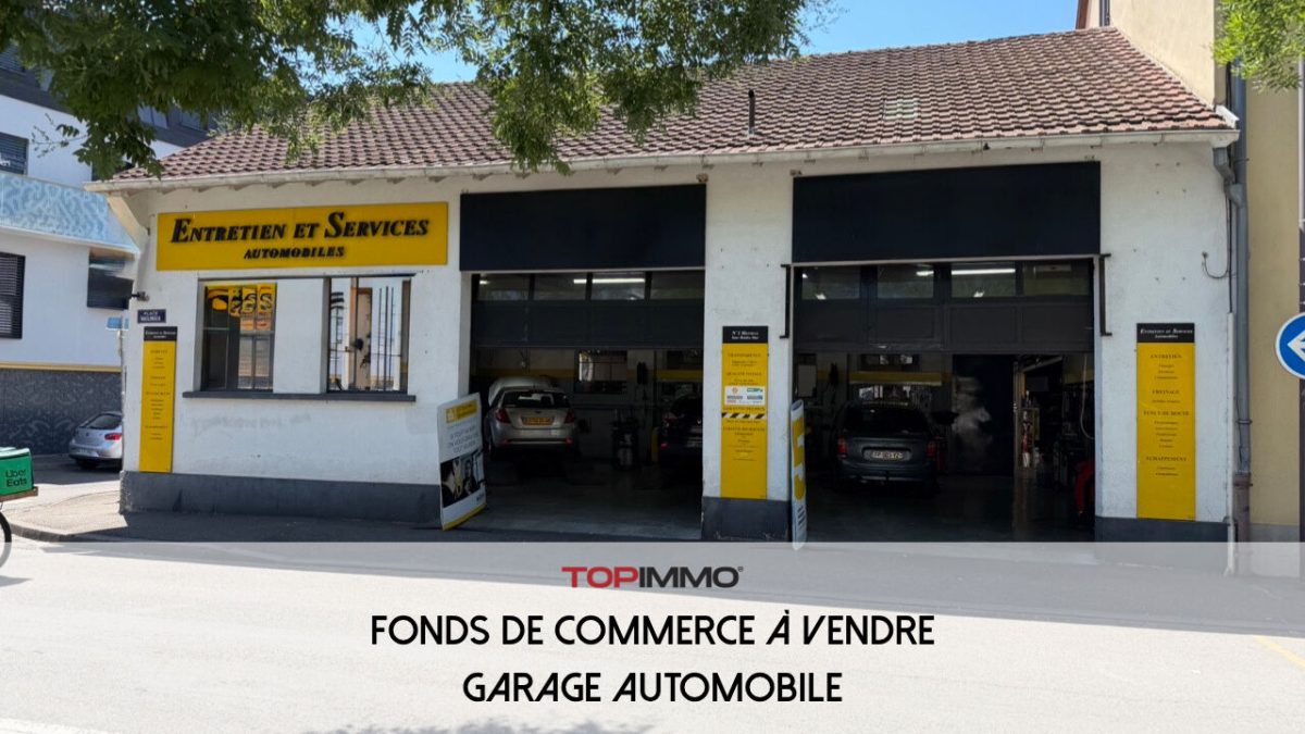Fonds de commerce Garage Automobile Colmar